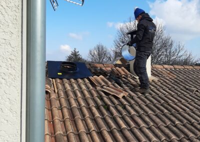 solin d'étanchéité pour le solatube